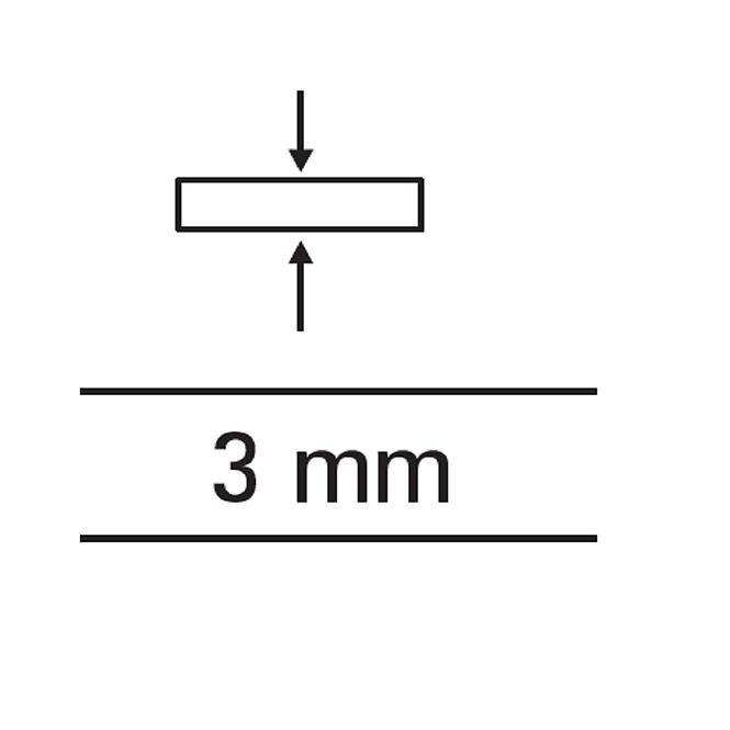 Fliesenkreuze 3mm 150 ST.