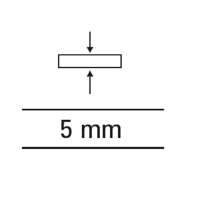 Distanzkreuze mit Griff 5mm (70st.)