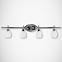LAMPA HL718 CHROME LS4,7