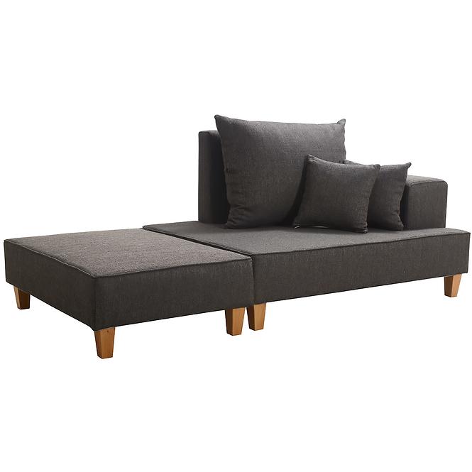 Sofa Daren R + Fußstütze Portland 95