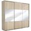 Schrank Milena 278cm Spiegel Eiche Sonoma