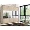 Schrank Milena 278cm Spiegel Eiche Sonoma,5