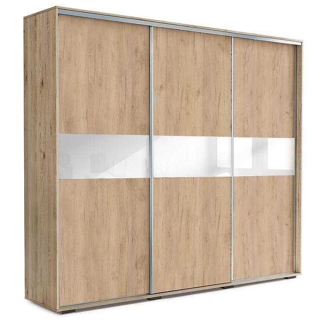 Schrank Daria 278cm Spiegel San Remo