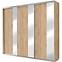 Schrank Nadia 278cm Spiegel Kraft Golden