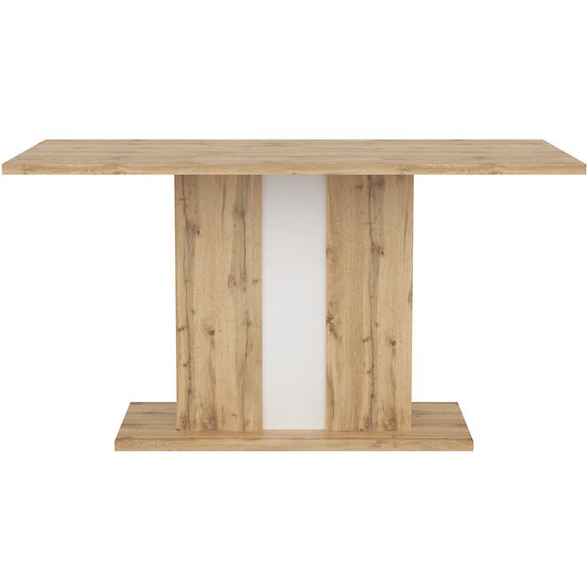Tisch Crosby 138x76 Eiche Wotan/Weiß