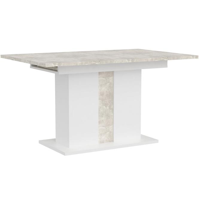 Tisch Grays 134x90+40 Weiß/Beton