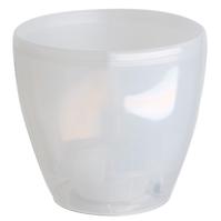 Blumentöpfe DECO TWIN 2.5L transparent
