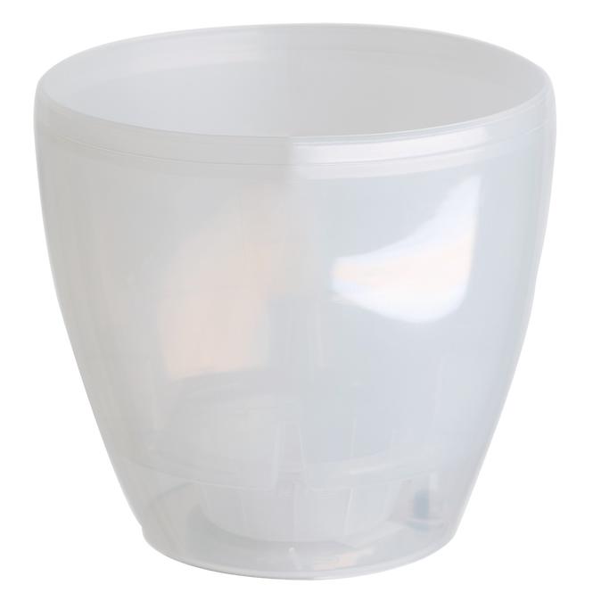 Blumentöpfe DECO TWIN 2.5L transparent