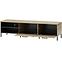 Tv Tisch Lucas 155cm Eiche Artisan/Schwarz,2