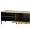 Tv Tisch Lucas 155cm Eiche Artisan/Schwarz,7