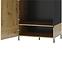 Schrank Lucas 70 Eiche Artisan/Schwarz Mat,9
