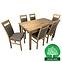 Stuhl Emilia 1+6 St874 140x80+40 Wotan Kr981 Wotan Fancy96
