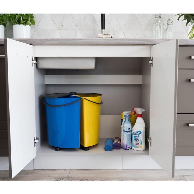 Küchenschrank Paula Grau D60 Zl F1 /P Bb