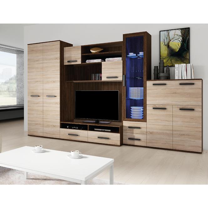Wohnwand Orion  320cm Venge/Sonoma