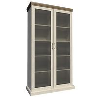 Vitrine Royal 87cm Kiefer Nord/Eiche, WS