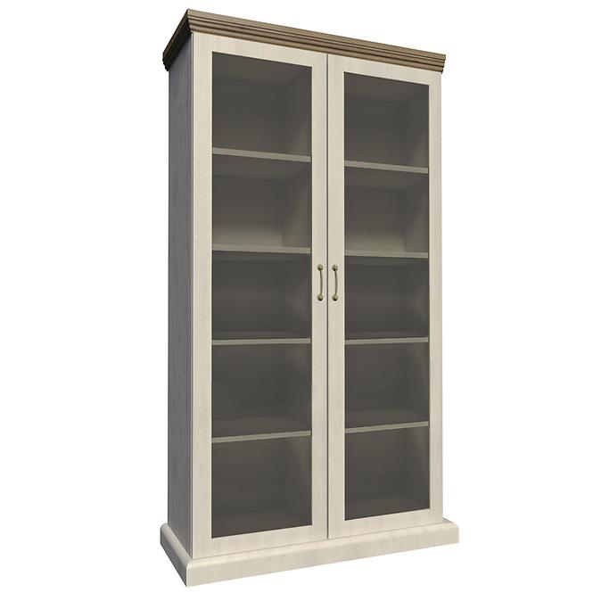 Vitrine Royal 87cm Kiefer Nord/Eiche, WS