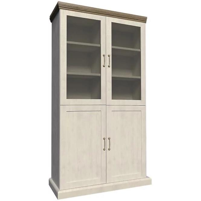 Vitrine Royal 87cm Kiefer Nord/Eiche, W4D