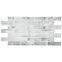 Wandplatte PVC Old Brick Grey 102x49,5 cm