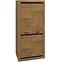 Schrank Baltica 92cm Eiche Lefkas + Schwarz