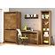 Schrank Baltica 92cm Eiche Lefkas + Schwarz,12