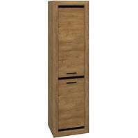 Schrank Baltica 55cm Eiche Lefkas + Schwarz