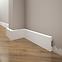 Sockelleiste LPC-27-T101 Weisser Satin