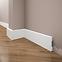 Sockelleiste LPC-36-T101 Weisser Satin