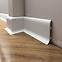 Sockelleiste LPC-40-T101 Weisser Satin
