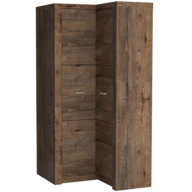 Schrank Indianapolis 90/106cm Asche