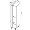 Schrank Lofter 45cm Eiche Wot/Beton Mill,2