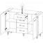 Kommode Lofter 135cm Eiche Wot/Beton Mill,3