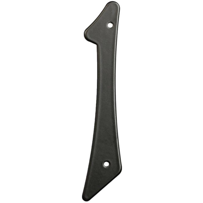 Aluminium Nummer 2d schwarz rn.105hr.1.AL.c