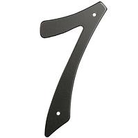 Aluminium Nummer 2d schwarz rn.105hr.7.AL.c           