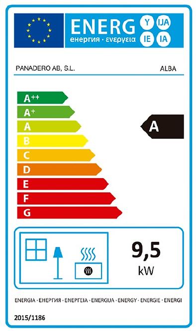 Kaminofen Alba 9,5 KW Eco Design