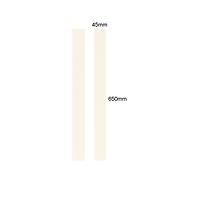 Kante mit Kleber 1106 Bila 650x45x0,8mm 2St.