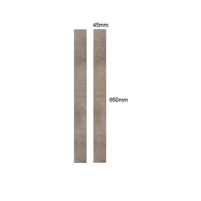 Kante mit Kleber 38057 Marmor De Mazi 650x45x0,8mm 2St.