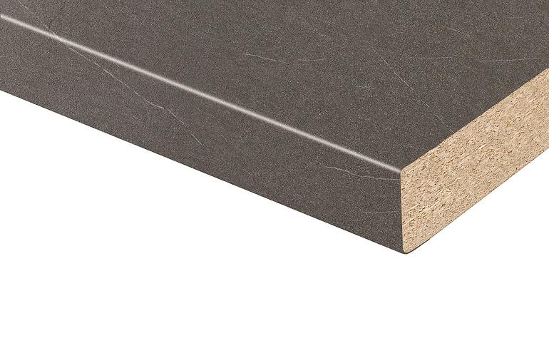 Arbeitsplatte 37984 Antracit G-Profil 2800x600x28mm 
