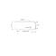 Arbeitsplatte F105 St15 Mramor Torano 2600x600x38mm,2