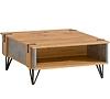 Couchtisch Lofter 80cm Eiche Wotan/Beton Mill