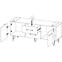 Tv Tisch Lofter 135cm Eiche Wotan/Beton Mill,3