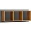 Regal Werso 105cm Eiche Riviera/Wiess Bryl/Antrac