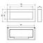 Bio Kamin 900x400 Box Weiß strukturell mit Glas,5
