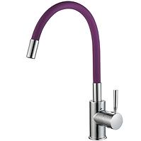 Samba flexible wasserhahn waschbecken lila NEU