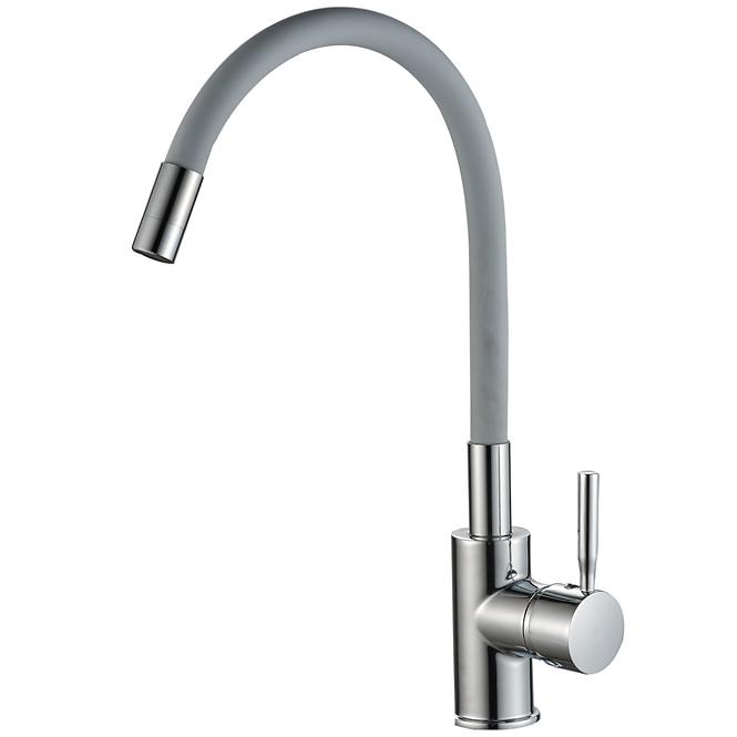 Samba flexible wasserhahn waschbecken hellgrau NEU