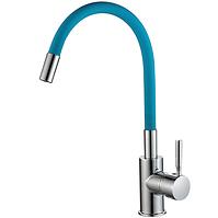 Samba flexible wasserhahn waschbecken blau NEU