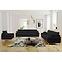 Sitzgarnitur Bellano 3/2/1 Black-Kronos 7,4