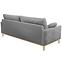 Sitzgarnitur Bellano 3/2/1 Grey-Kronos 22,2