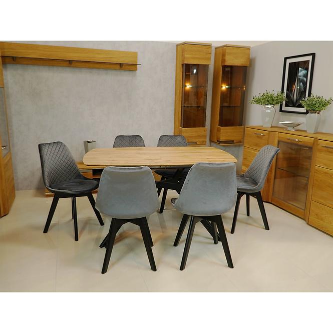 Tisch Bari 140x90+40 Eiche Natural