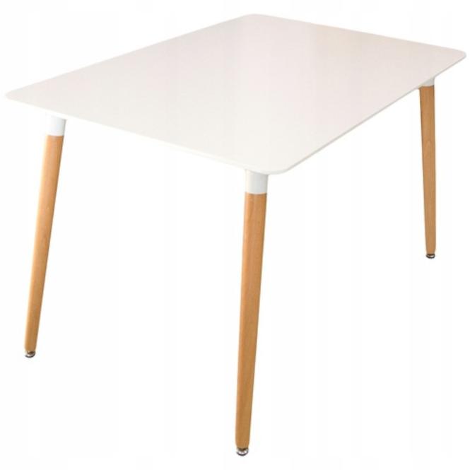Tisch Bergen 140x80 Weiß