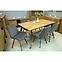 Tisch Panama 160x90+40 Eiche Natural,5